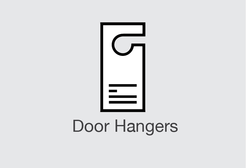 Printing Door Hangers